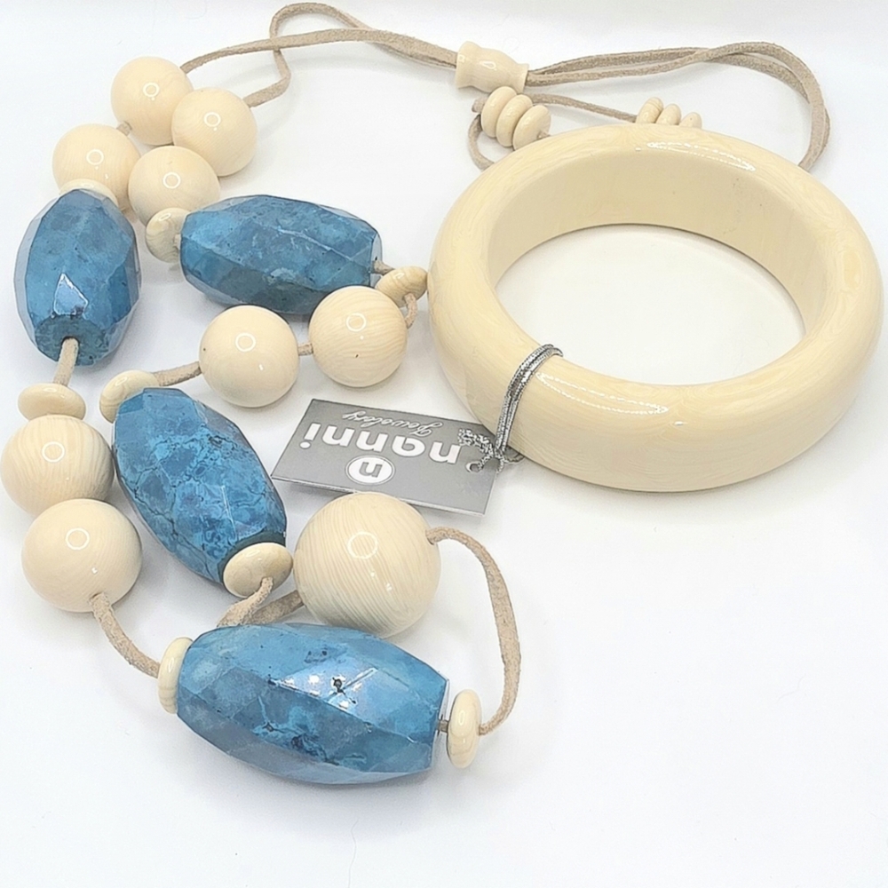 RETIRED NANNI NECKLACE AND BANGLE